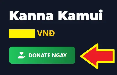 Bước 1: Ấn nút Donate Ngay