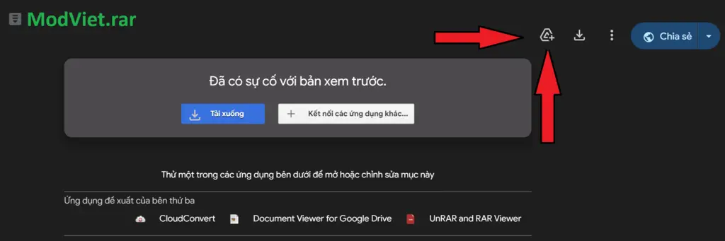 Thêm lối tắt vào Drive