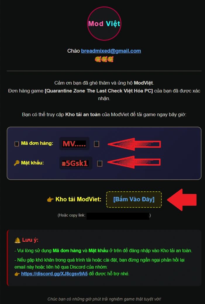 Mở hộp thư đến