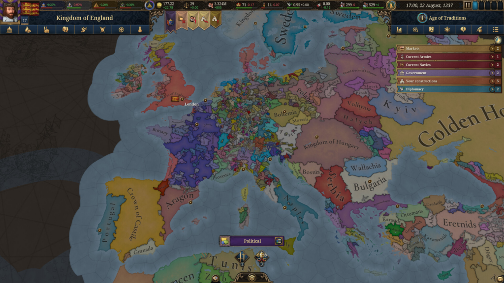 Europa Universalis V Việt Hóa PC - Ảnh 3