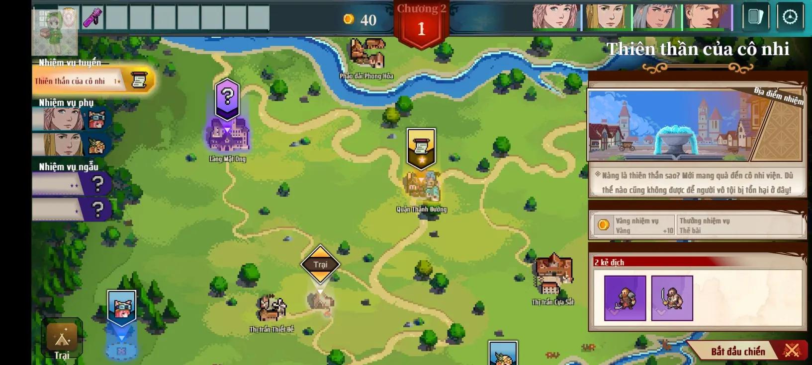 The Knights of the Cross Việt Hóa Android - Ảnh 3