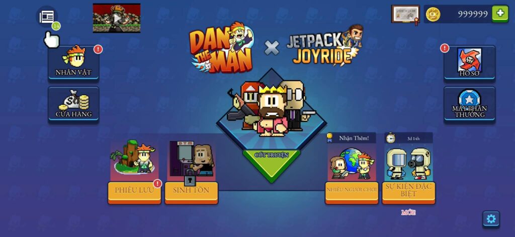 Dan the man Android Việt Hóa