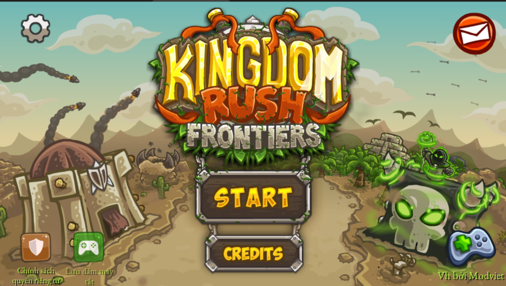 Kingdom Rush Frontiers TD Android việt hóa