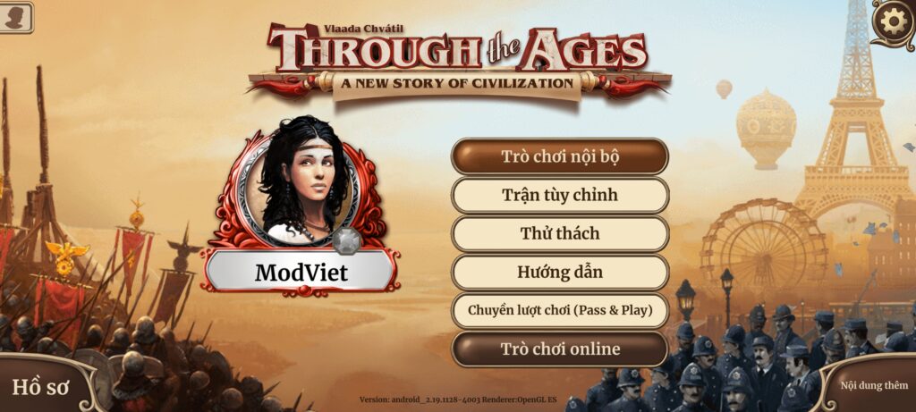 Through the Ages Việt Hóa Android