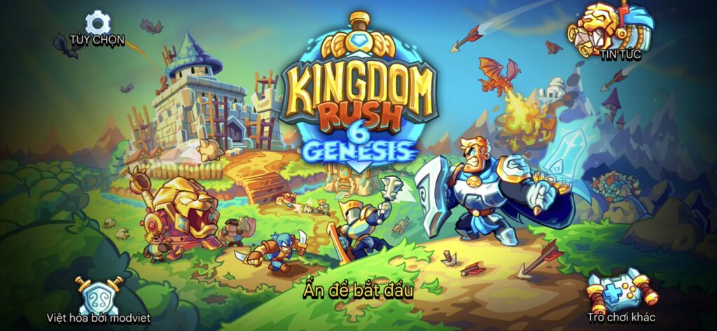 Kingdom Rush 6 Genesis android việt hóa