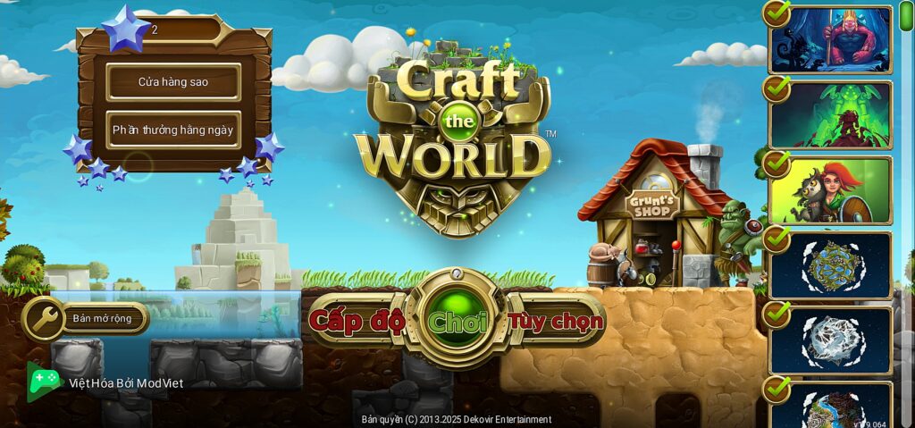 Craft The World Việt Hóa Android