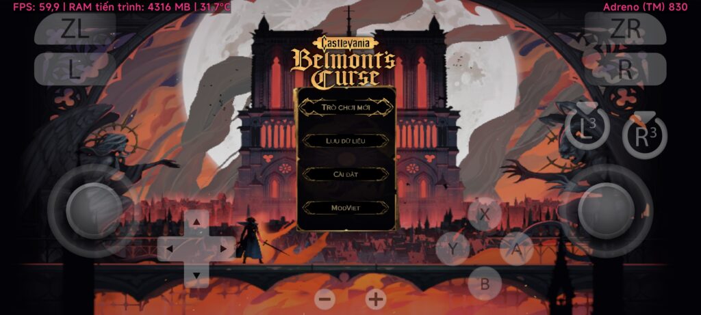 Castlevania Belmonts Curse Việt Hóa Switch Android