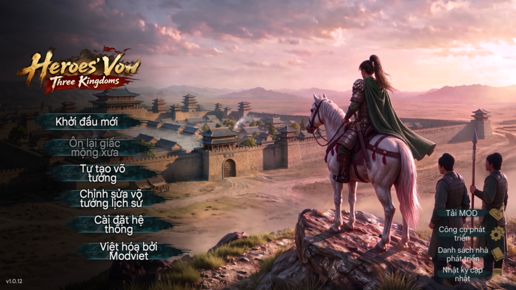 Heroes Vow Three Kingdoms Pc việt hóa